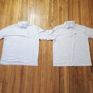 RHOBACK Mens Polo Size XL Lot Of 2 ( FLAWS READ )